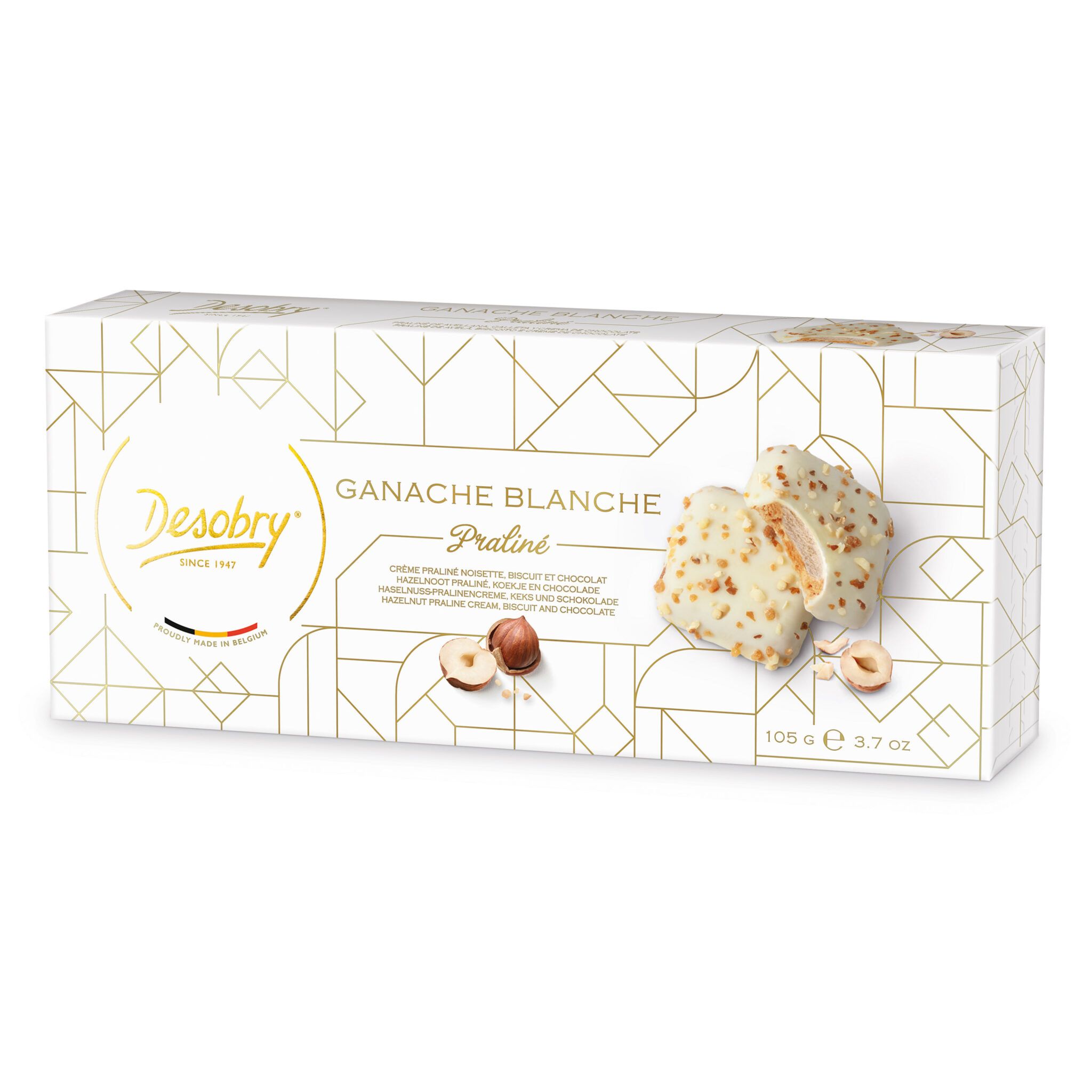 White praline ganache 105 g